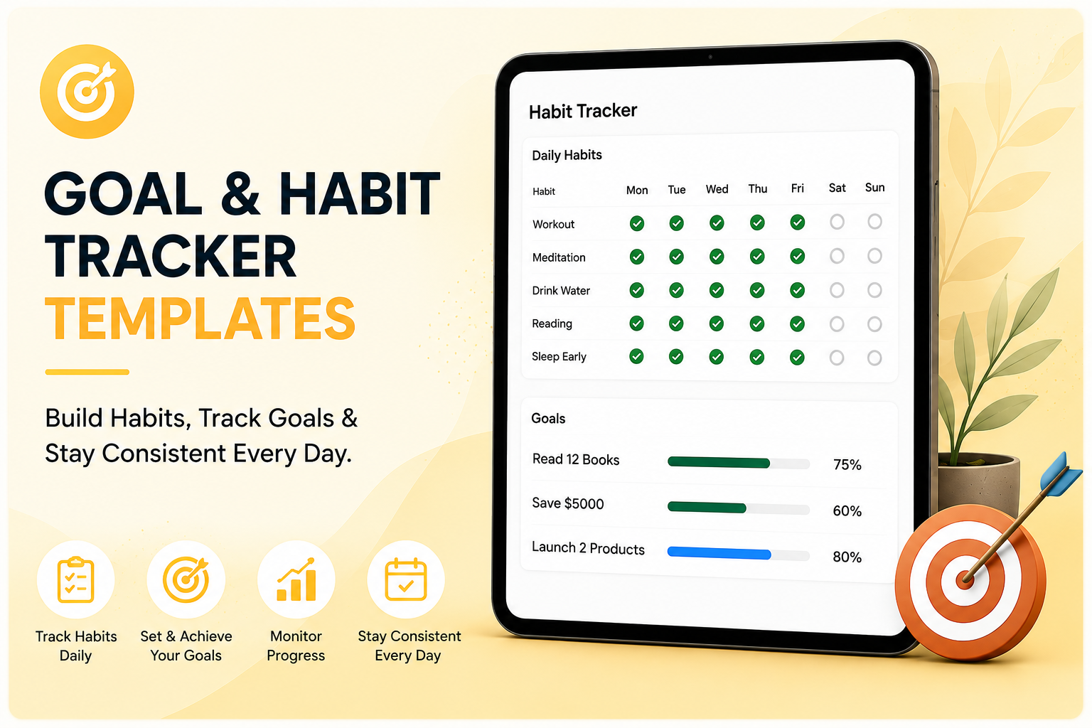 Goal & Habit Trackers